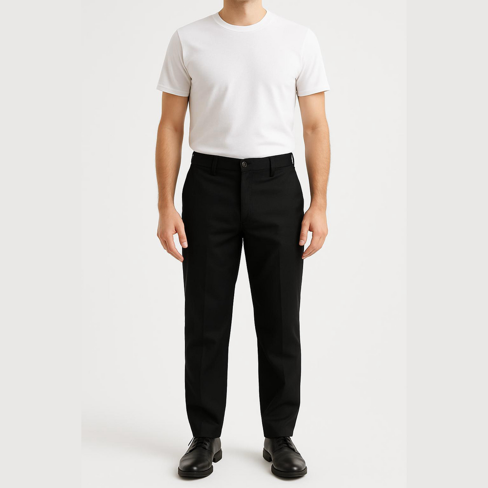 3/$10 Haggar Men’s Black Uniform Pants